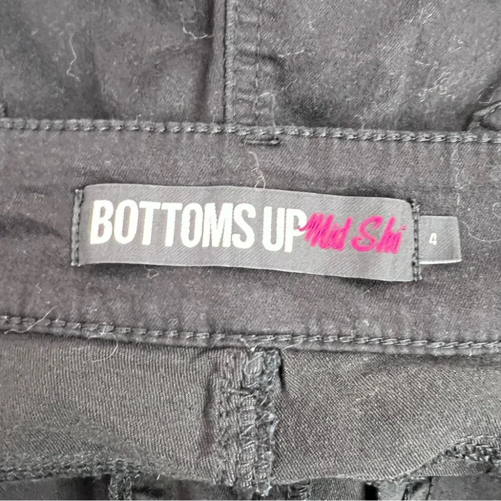 Warehouse one bottoms up mid sho shorts Classic Black Women's Jean Shorts cargo - Picture 7 of 10